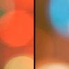 100% Ausschnitt von den Bildern mit Gunther: Vergleich vom Bokeh. Das f/1.4er rechts zeigt deutlich weichere Kreise