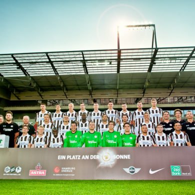 Mannschaftsfoto FC St. Pauli in der Saison 2011/12