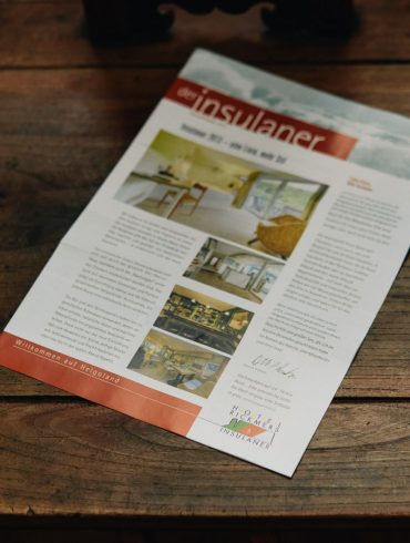 Veröffentlichung der Insulaner - Information von Hotel Rickmers Insulaner
