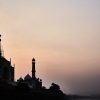 Taj Mahal bei Sonnenuntergang