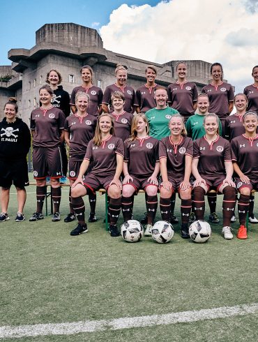 FC St. Pauli 1. Frauen Teamfoto 2017/18