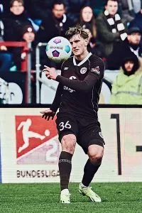 Aljoscha Kemlein bei seinem ersten Auftritt für den FC St. Pauli